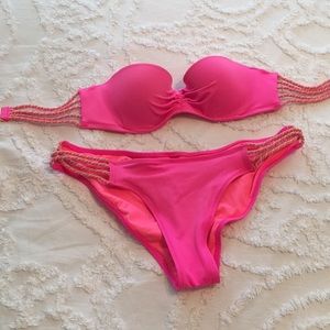Hot pink VS bikini